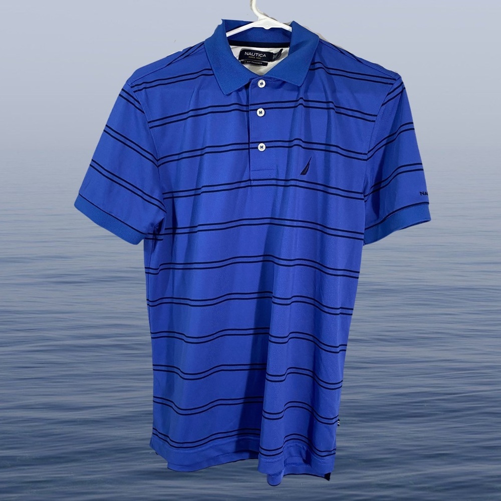 Nautica mens Polo Shirt S - Picture 3 of 7